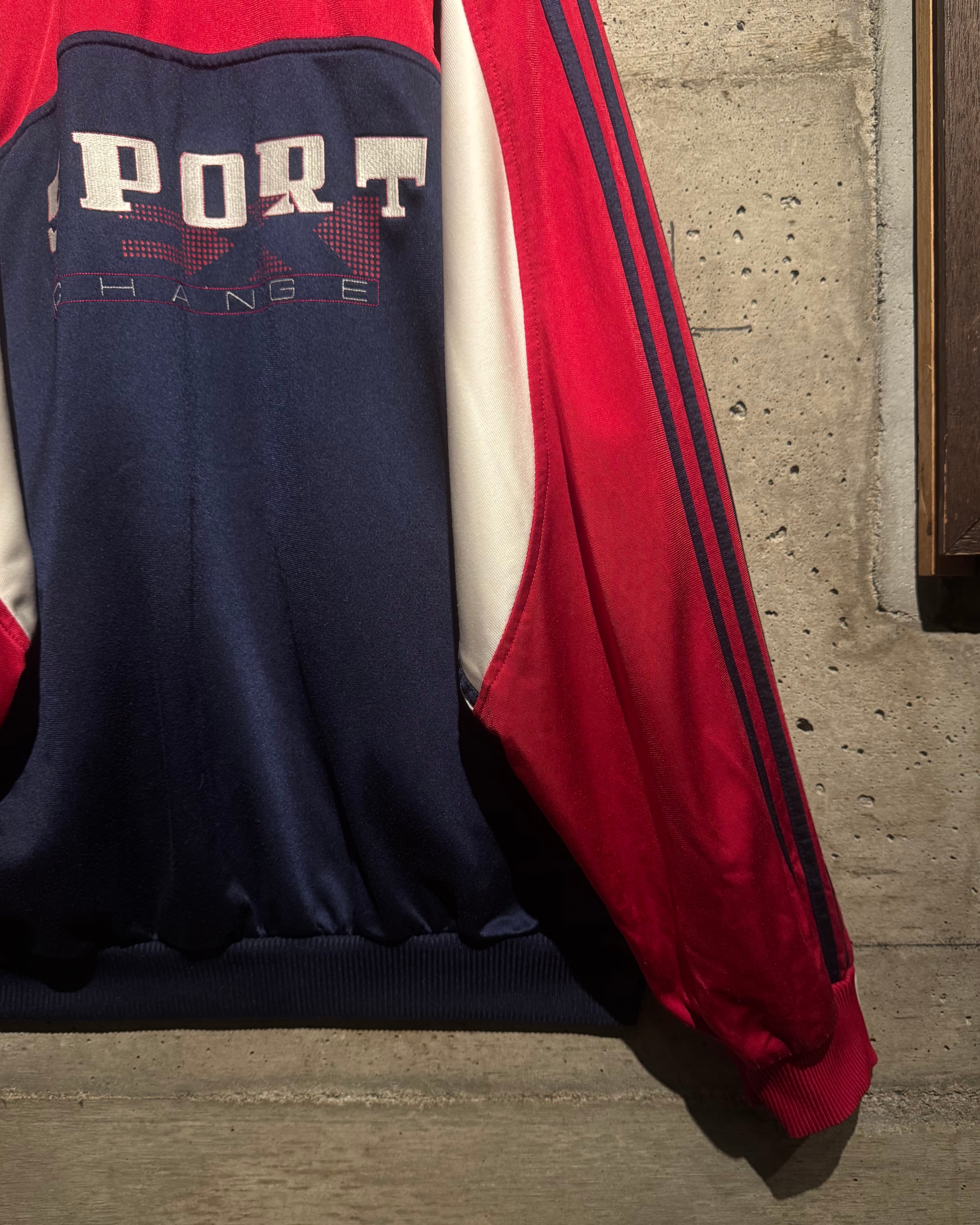 Caka】90's “adidas”Detachable Hoodie Gimmick Euro Vintage Loose