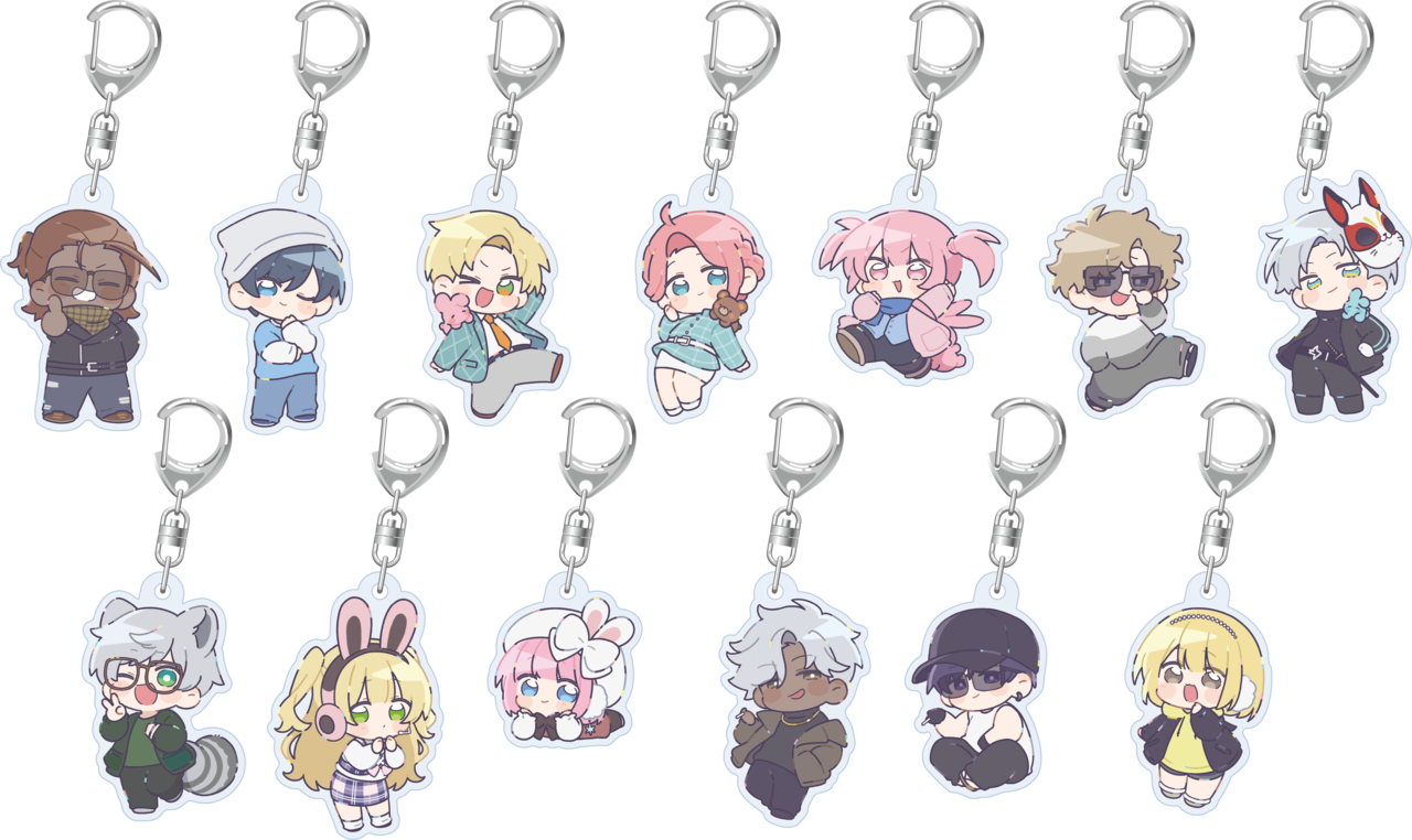 jubeat アクリルキーホルダー全種 アクリルキーホルダー(全13種) | ストグラ救急隊