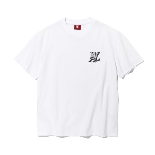 [WOOALONG]  Surf logo T-shirt - WHITE  正規品  韓国 ブランド 韓国ファッション 韓国代行 Tシャツ