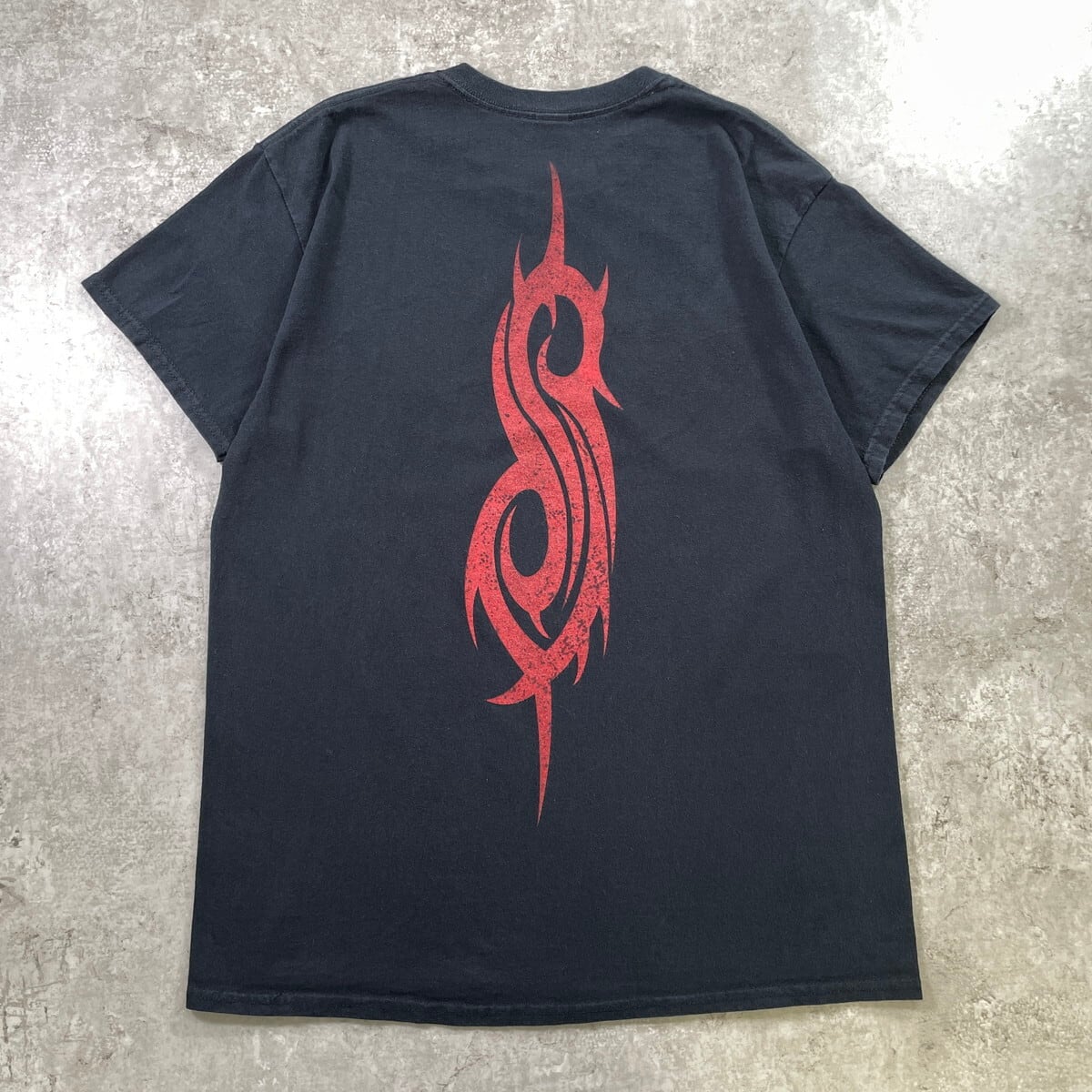 Slipknot スリップノット バンドTシャツ メンズL 古着 両面プリント