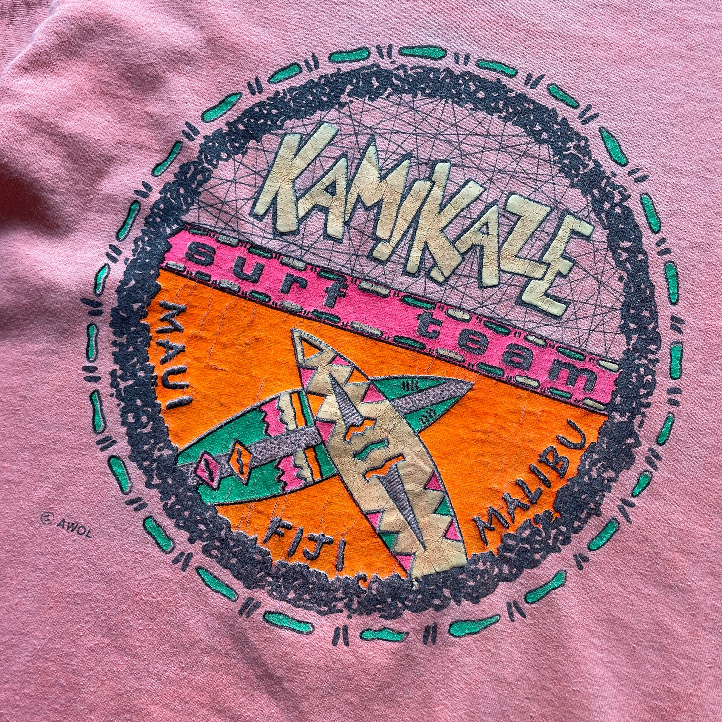 80s 神風 T shirt シングルステッチ 80s シングルステッチ Tシャツ 