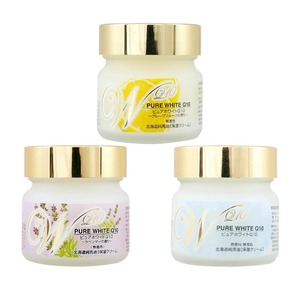 【在庫のみ】ピュアホワイトQ10（ラベンダー）65g/馬油・ばあゆ・北海道純馬油本舗