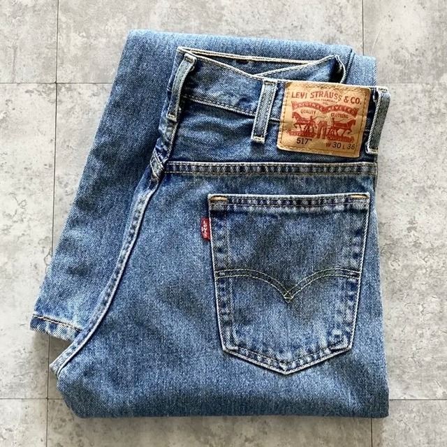 W30 L36】Levis 517 リーバイス 145周年 ジッパーフライ ブーツカット 