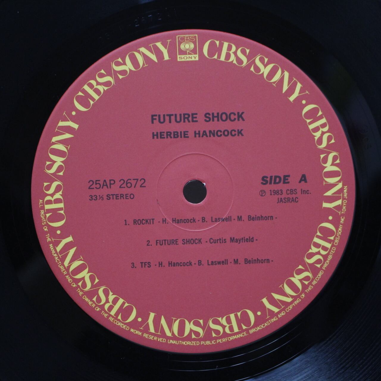 Herbie Hancock / Future Shock [25AP 2672] - 画像3