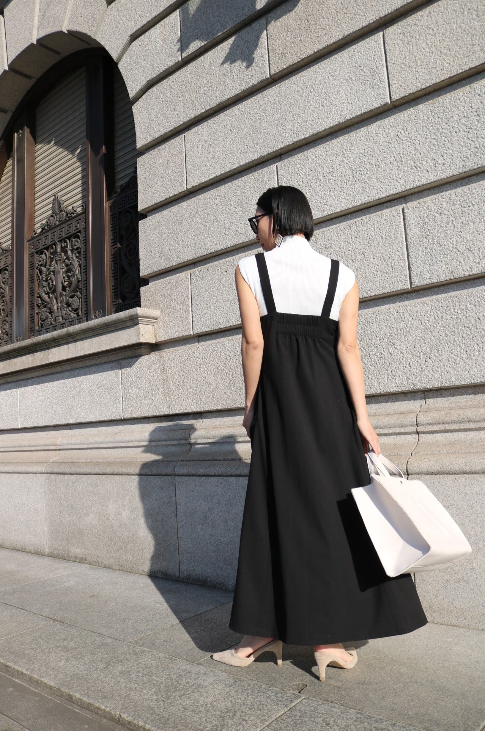 MARIA24SS Asterisk jumper skirt【Black】 | MARIA 
