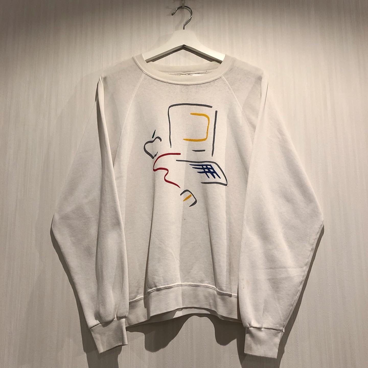 80s〜 Apple ”Macintosh“ sweat【高円寺店】 | What