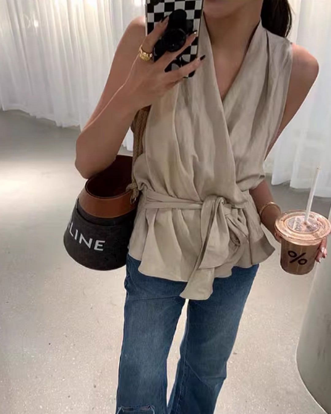 カシュクールベスト S24659