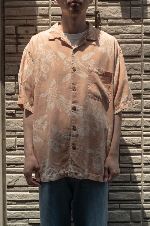 Tommy Bahama ウォッシャブルシルク S/Sシャツ 208B