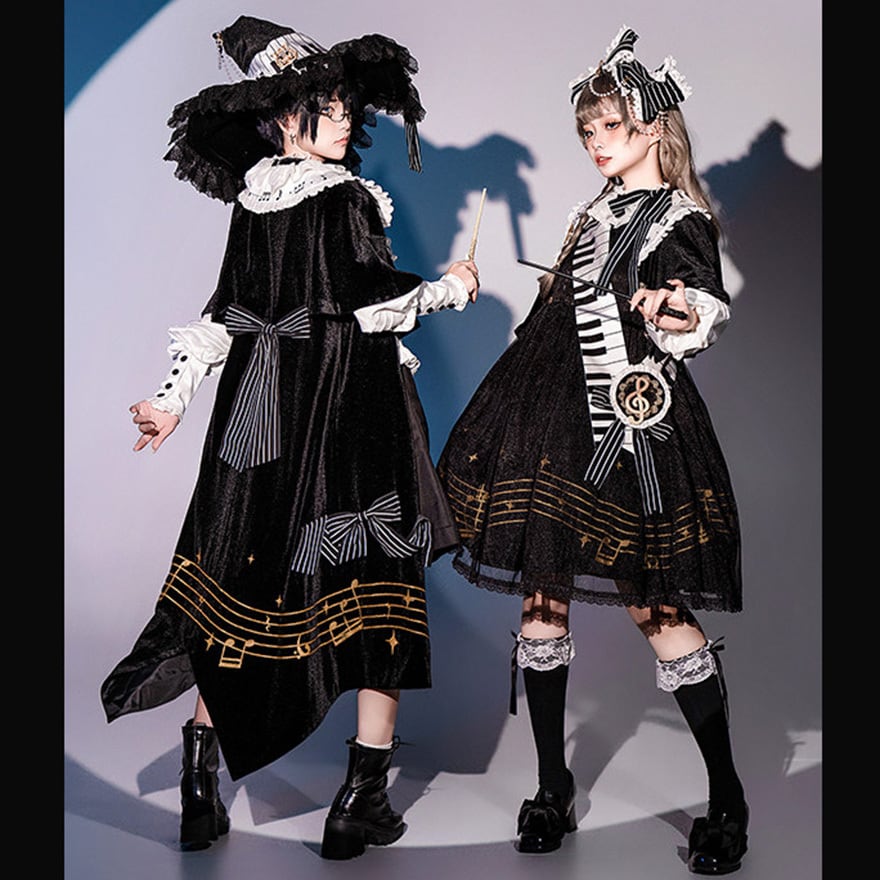 王子系ロリィタ コスチューム ロングコート×ジレ ファンタジー舞台向け