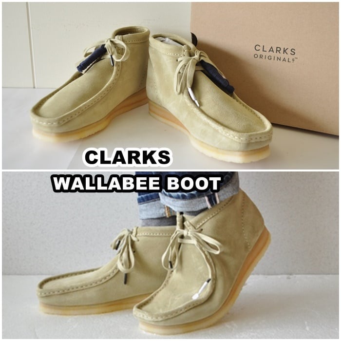 CLARKS クラークス WALLABEEBOOT ワラビーブーツ スウェード