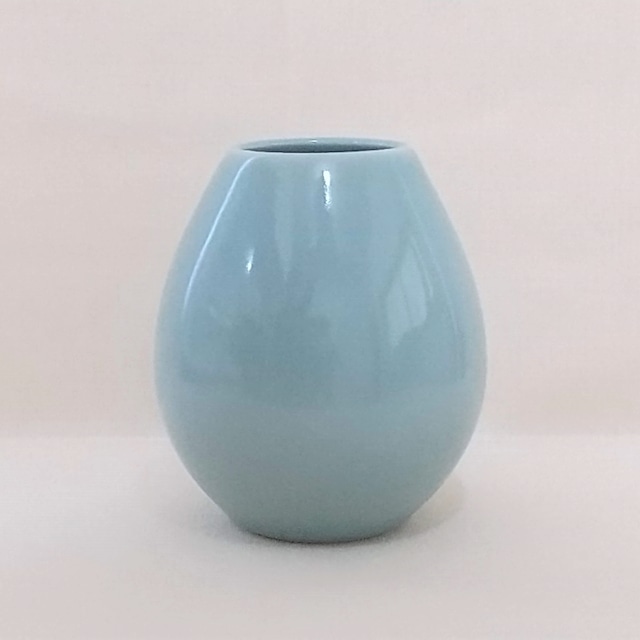 秀島窯作　青磁　花瓶