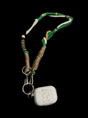 「image」airpods case + rope／green