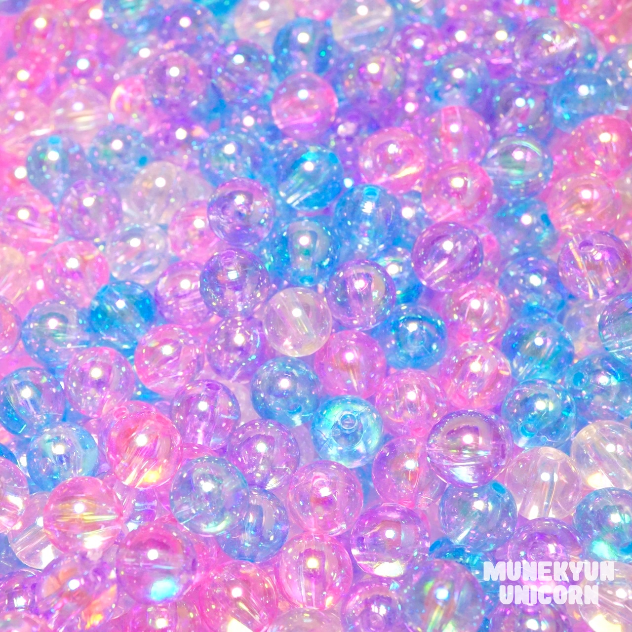 #O196 【80g】オリジナル ミックス <ユニコーンカラー>/ Original Mix Unicorn Beads