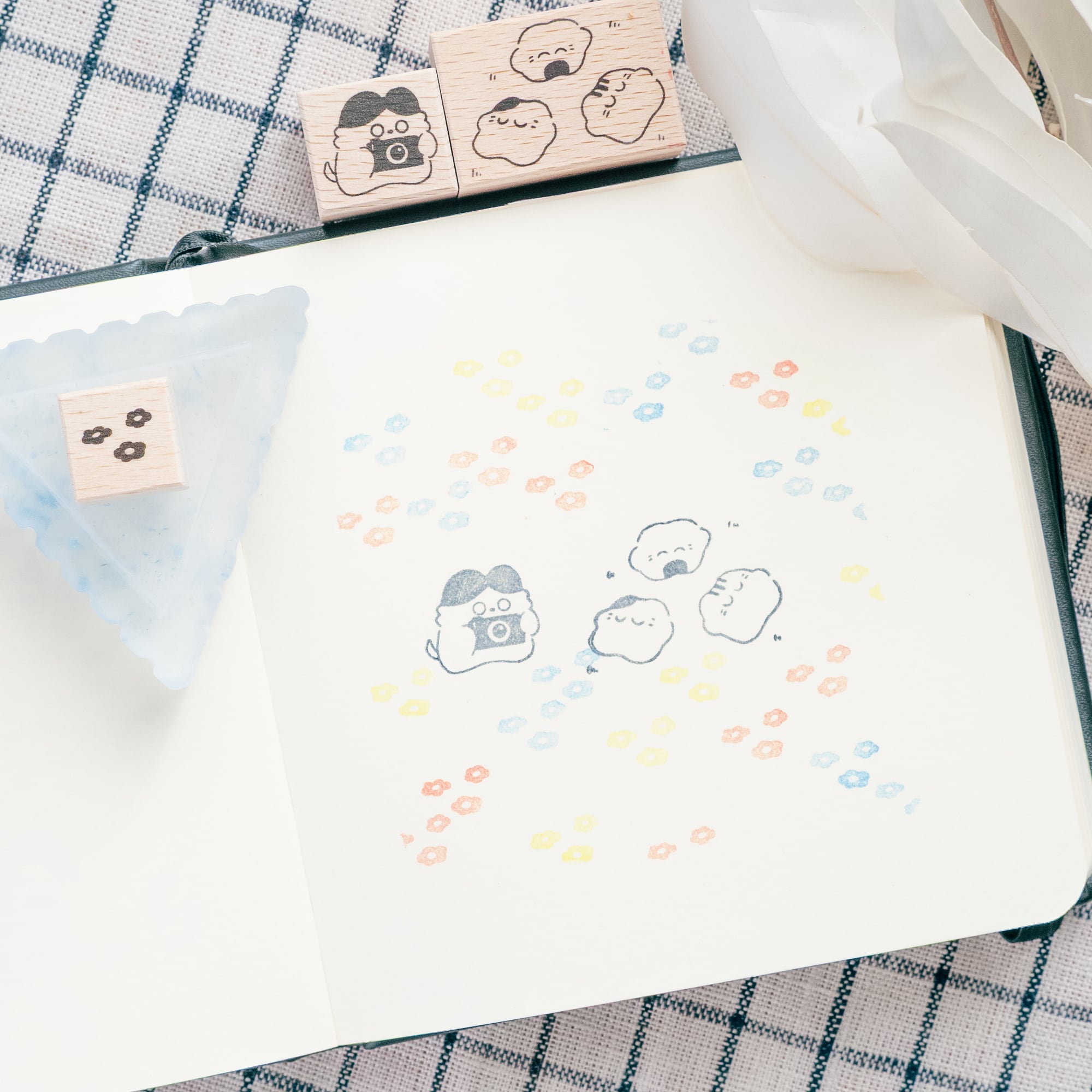 お昼寝ちびねこ | はんこ