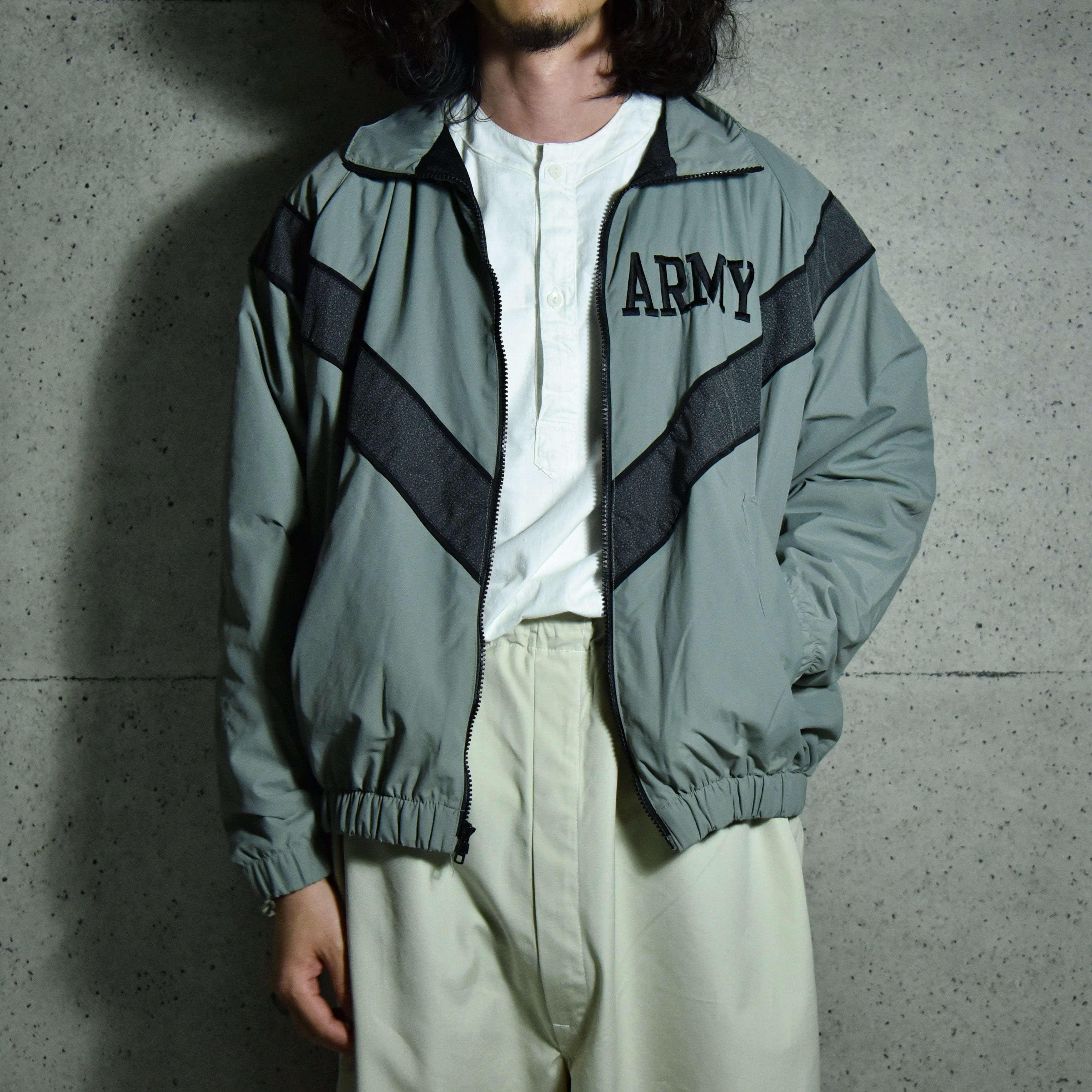 us ipfu jacket ARMY army  アメリカ ナイロンジャケット