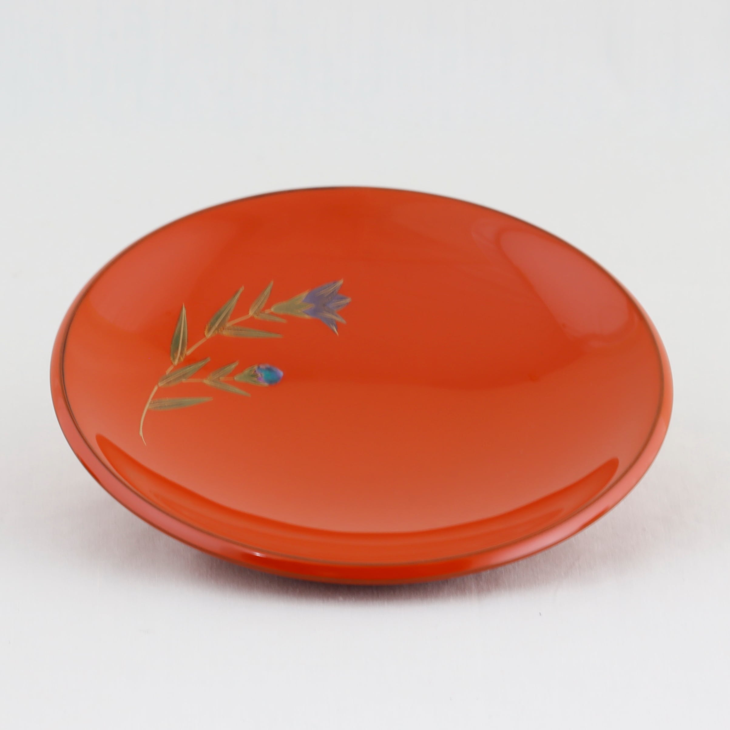 1102-1 輪島塗 ペア珈琲カップ／竜胆蒔絵 | 輪島塗 加藤漆器店 公式