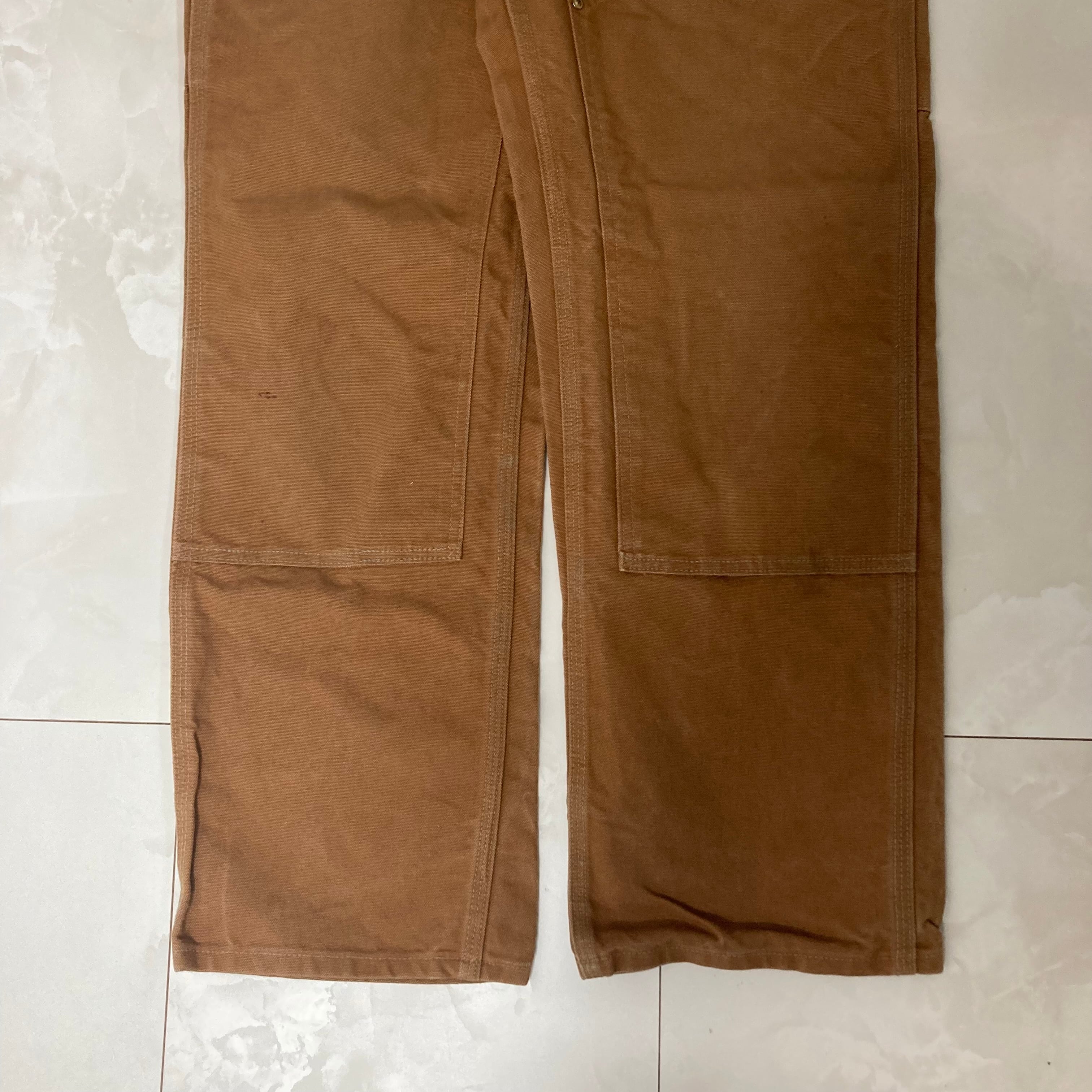 Made in USA】【W32×L30】Carhartt ダブルニーペインターパンツ 