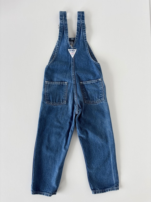 【4T相当・vintage】USA製　OshKoshデニムオーバーオール