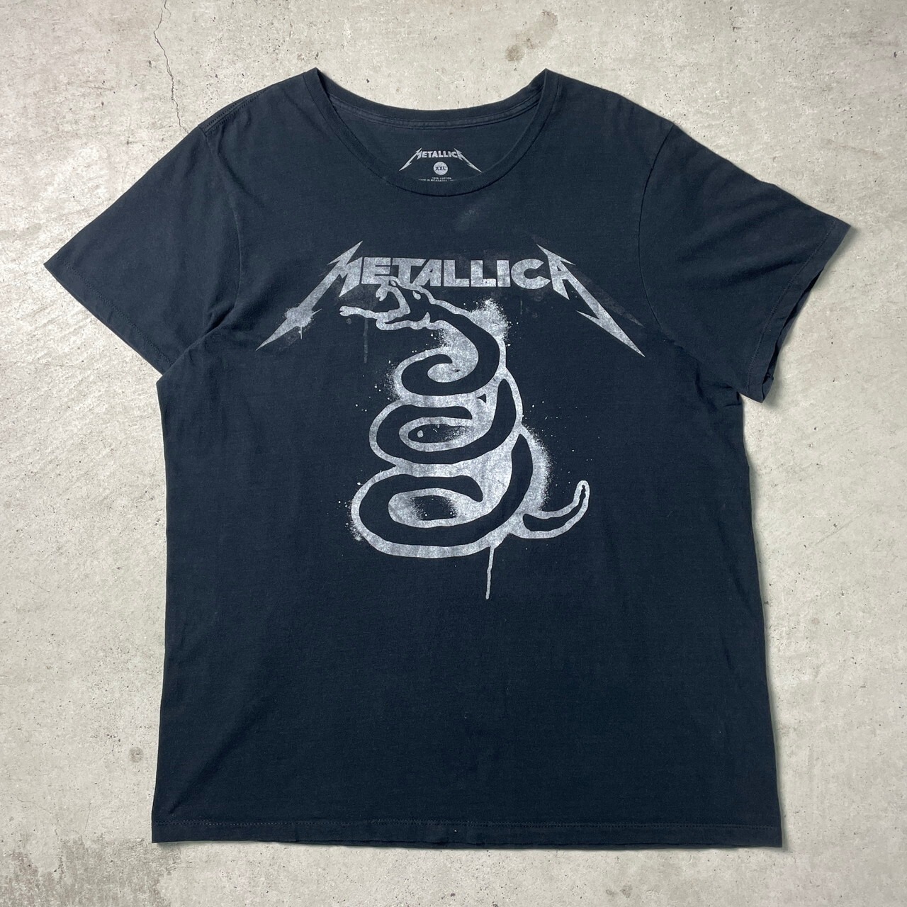 ビッグサイズ METALLICA メタリカ バンドTシャツ メンズ2XL 古着 