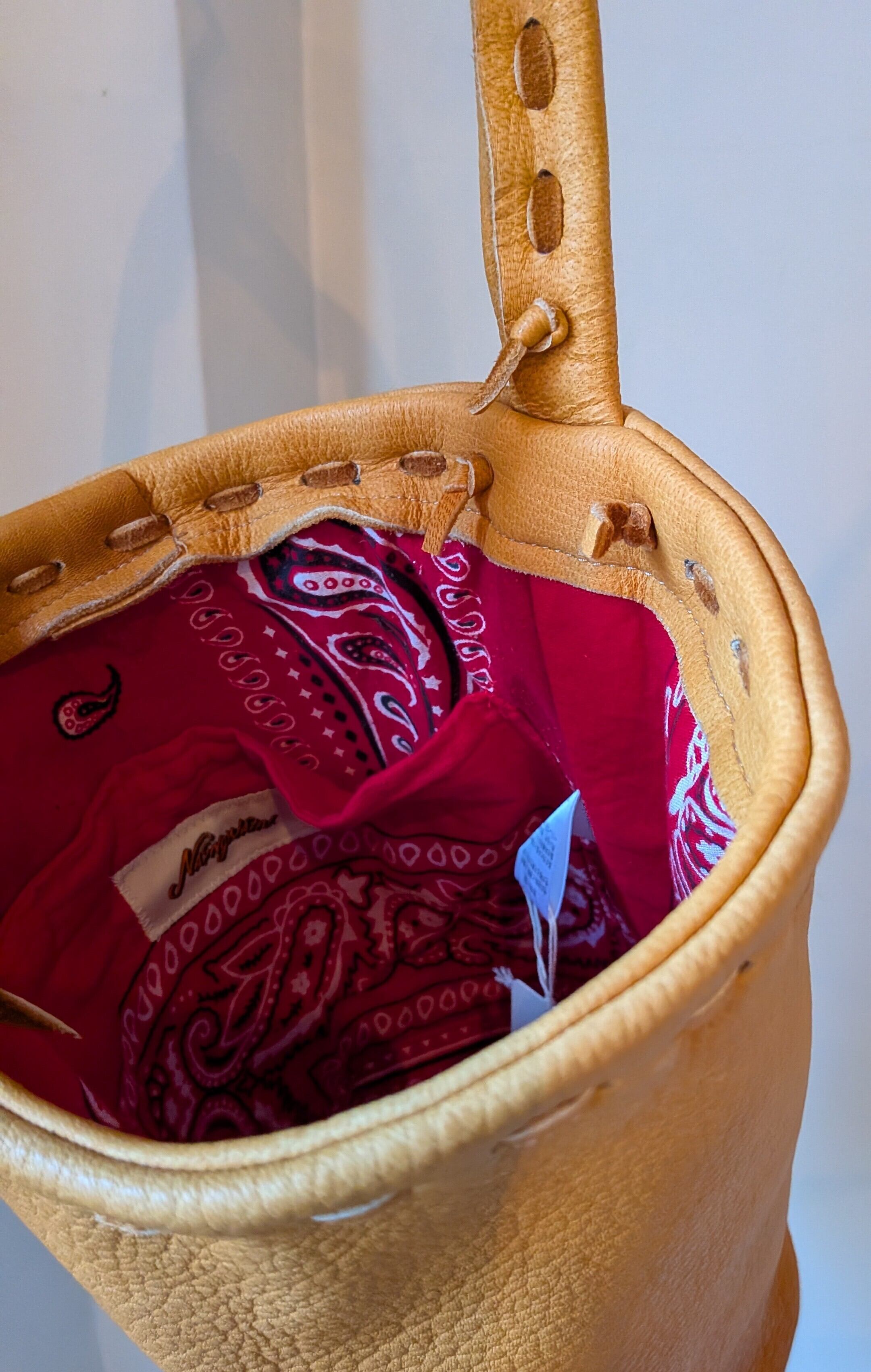 Nasngwam. ] ナスングワム / One Handle Tote / Yellow | 服と雑貨ume