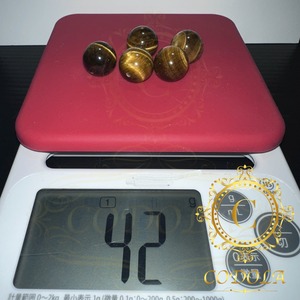 タイガーアイ AA+　5粒売　18ｍｍ　大玉　天然石　鉱石　パワーストーン　鉱物ビーズ　鉱石ビーズ　天然ビーズ