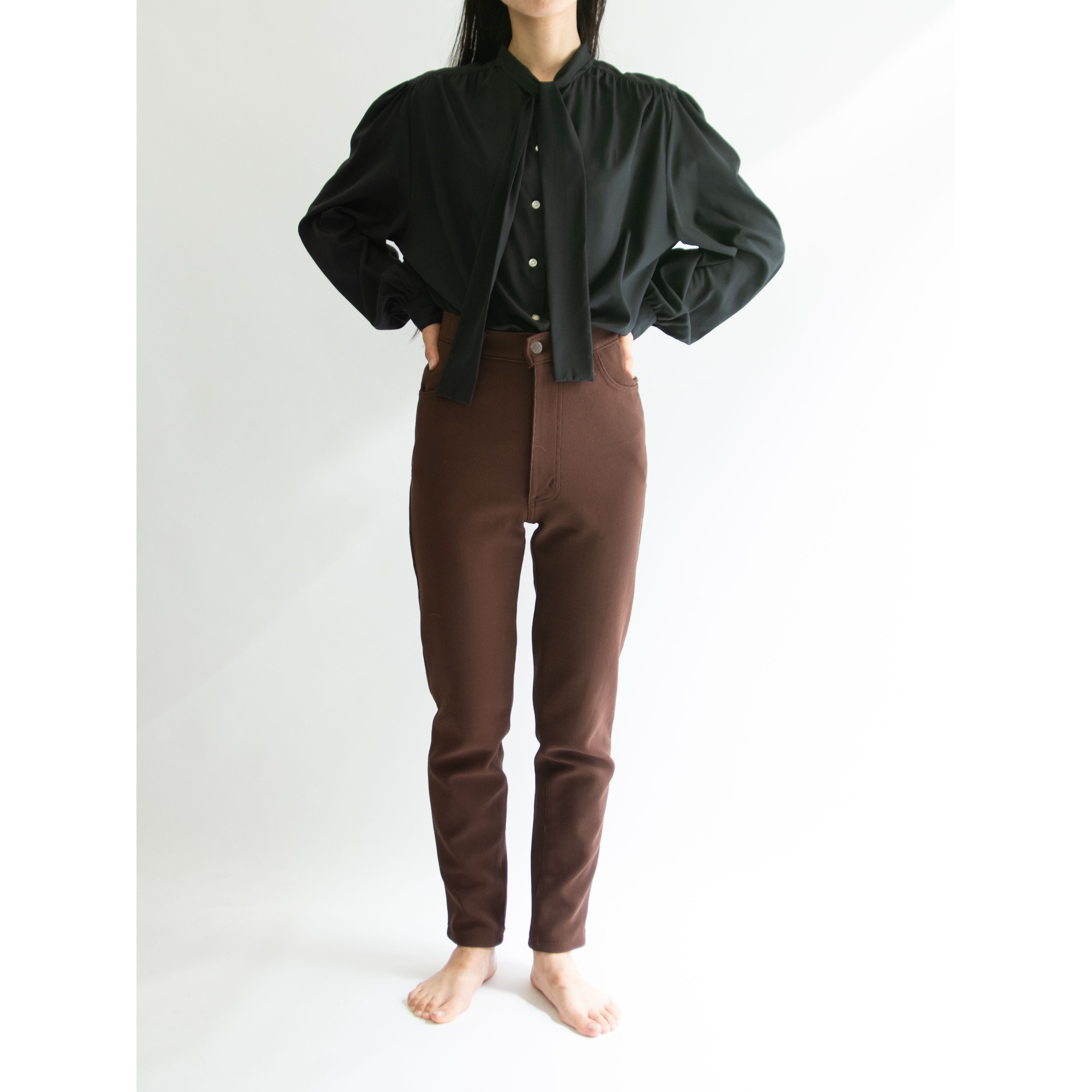 Piccadilly】Made in France 80's Stretch Skinny Pants W27