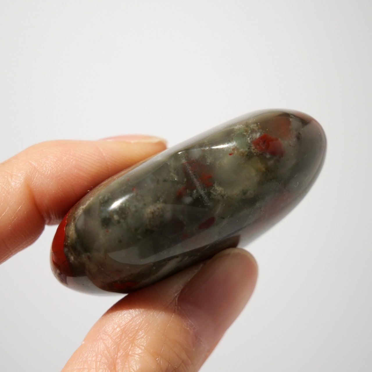 アフリカン ブラッドストーン セフトナイト / ハート