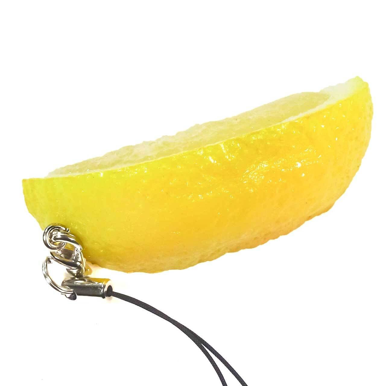 食べちゃいそうな レモン くし切り 食品サンプル キーホルダー