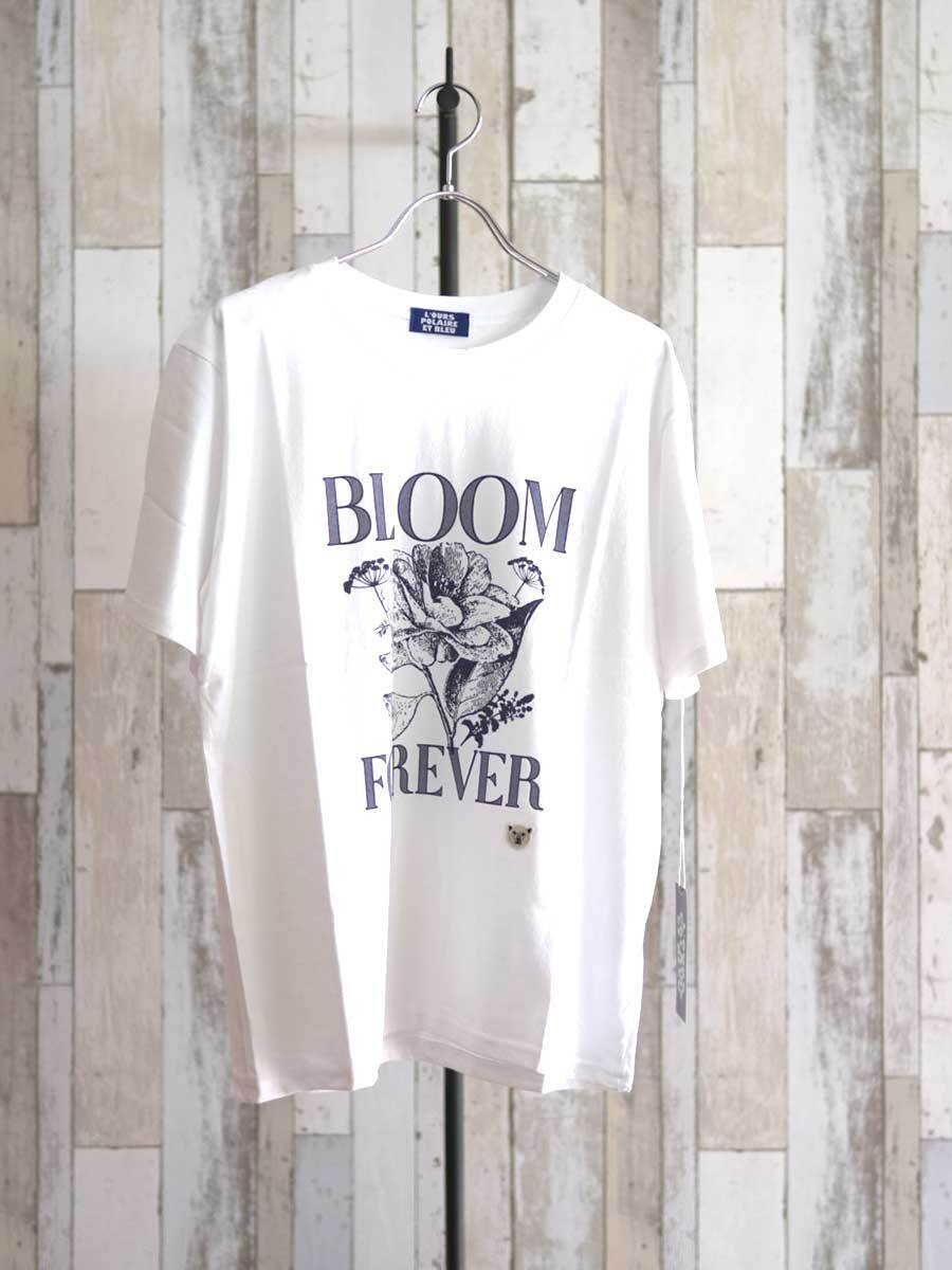【7月上旬入荷予定】L'ours Polaire et Bleu(ルスポレイル&ブルー)BLOOM フラワー T 26319207