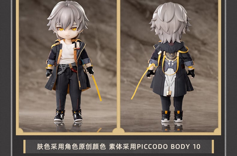 崩壊スターレイル 開拓者 PICCODO 1/12 可動フィギュア 特典バッジ付き