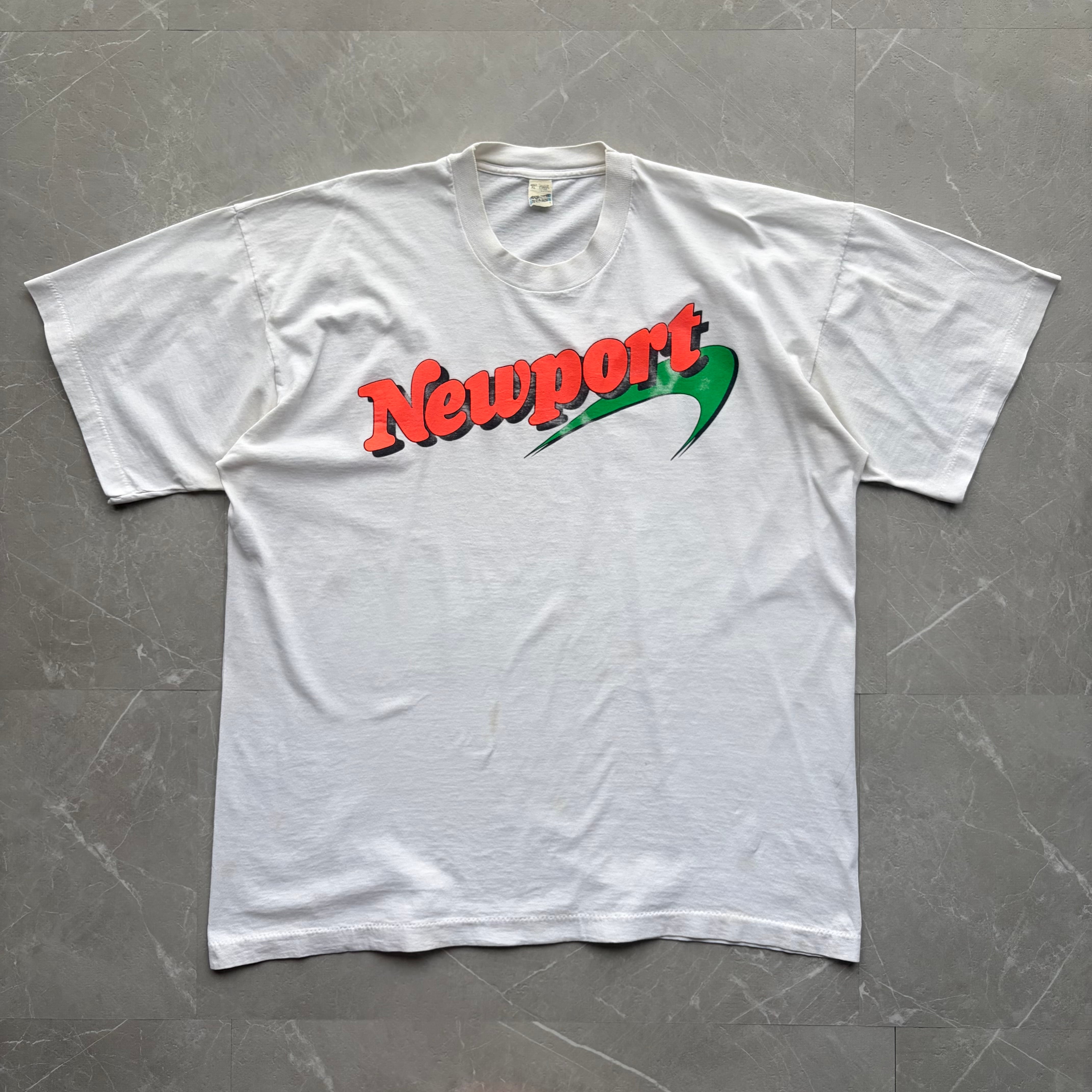 Early 90s Newport Suspender Tee/ニューポート サスペンダーアート T