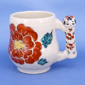 《 鈴木ハツミ 》こけし把手マグカップ