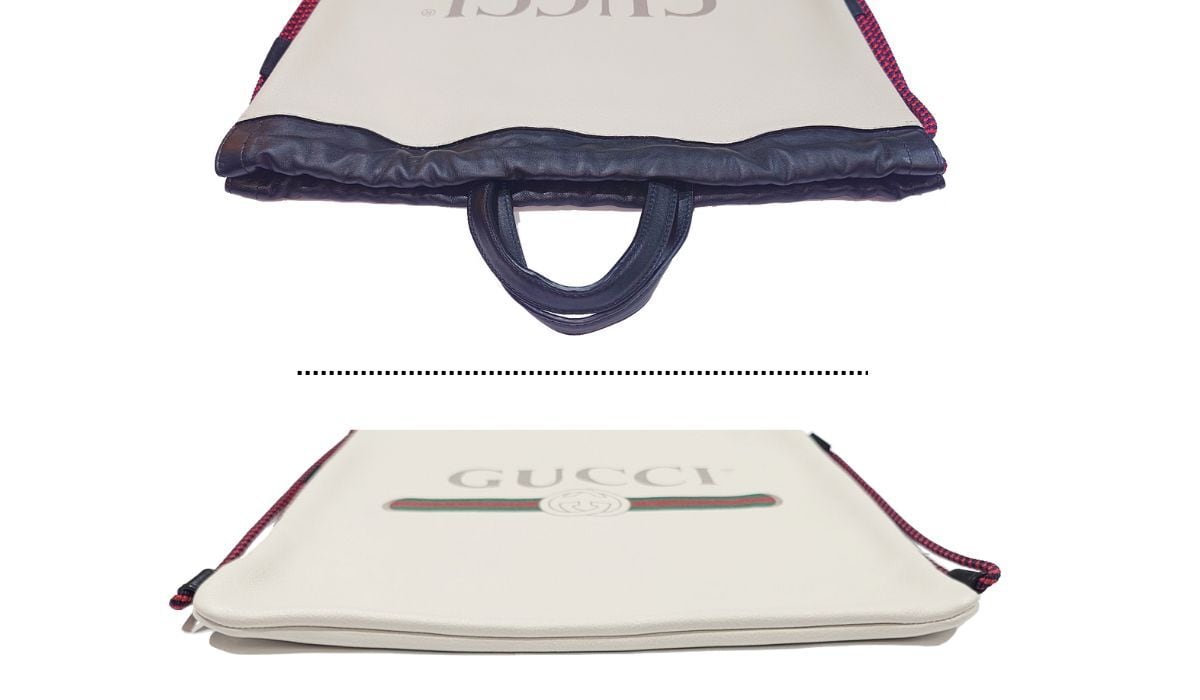 【定価157,300円】 美品 GUCCI 2way ドローストリングバック GUCCI グッチ ドローストリング バッグパック リュック ナップサック