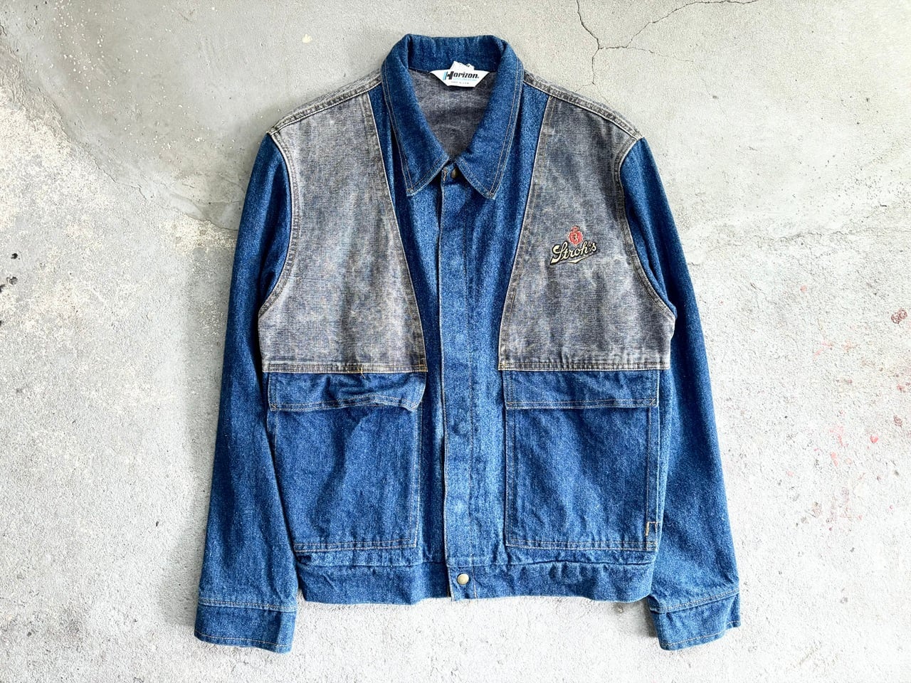 70~80s Horizon Sportswear denim jacket MADE IN USA