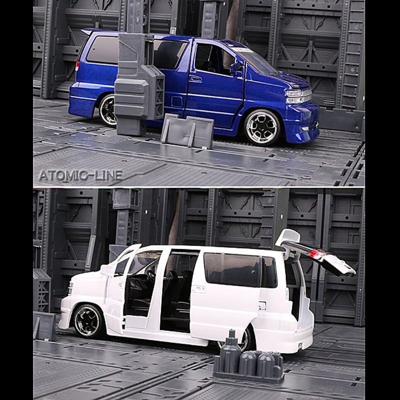 ニッサン 日産 エルグランド 1/32 ミニカー 全3色 ライト点灯 エンジン ニッサン 日産 エルグランド 1/32 ミニカー 全3色 ライト点灯 エンジン