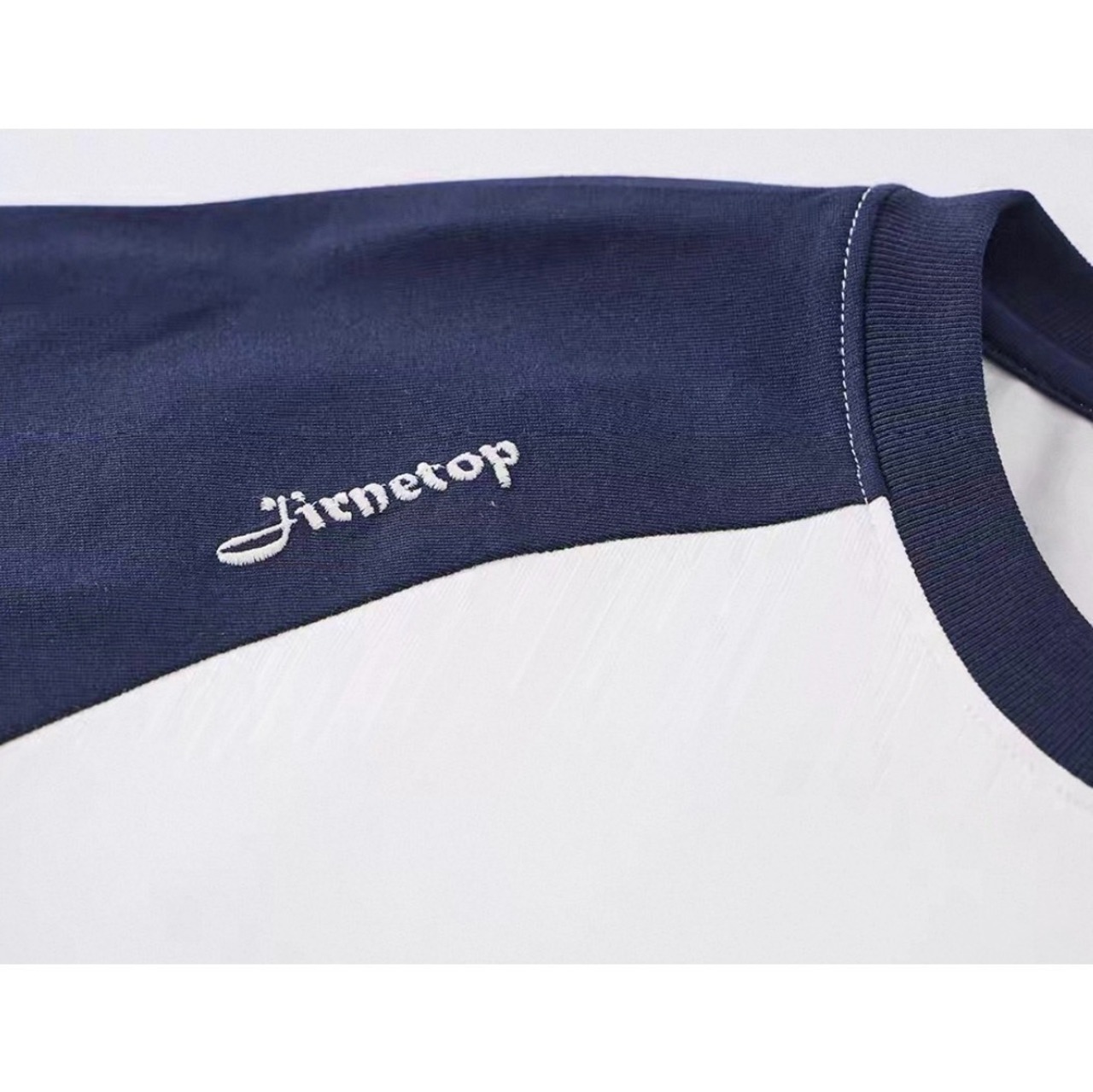 Raglan sleeve contrast tee 1367 - 11