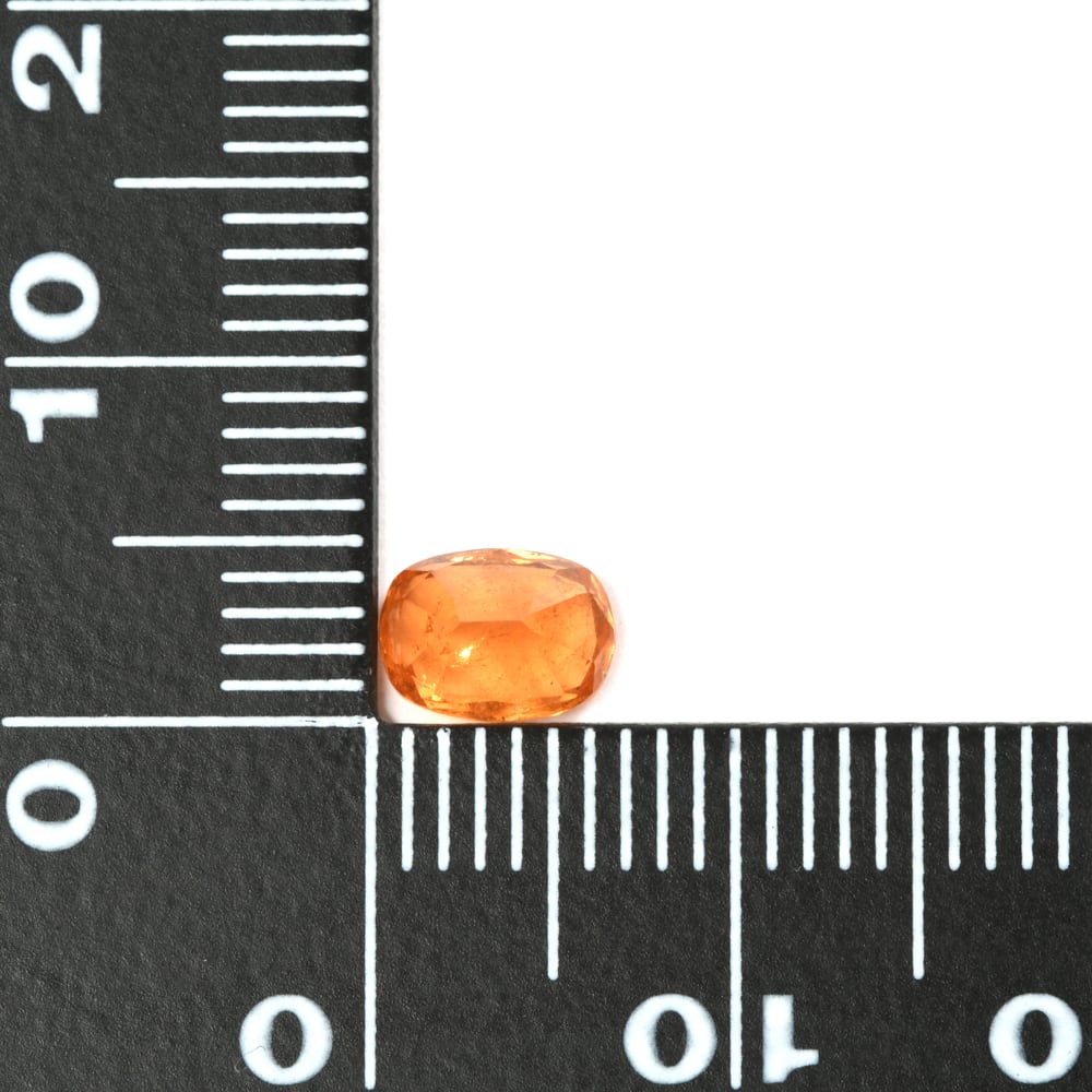 スペサルティンガーネット パキスタン産 1.018ct【口答鑑別メモ付