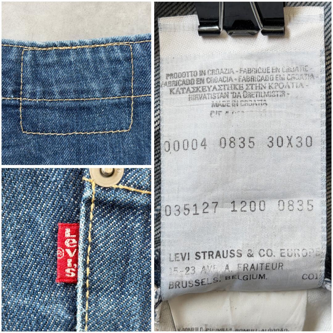 リーバイス エンジニアード ジーンズ W30 00s 青 古着 立体 20840 | fuufu