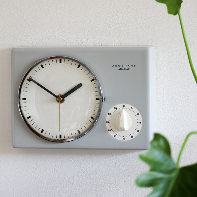 "ATO-MAT" KITCKEN CLOCK & TIMER | JUNGHANS | 1960s