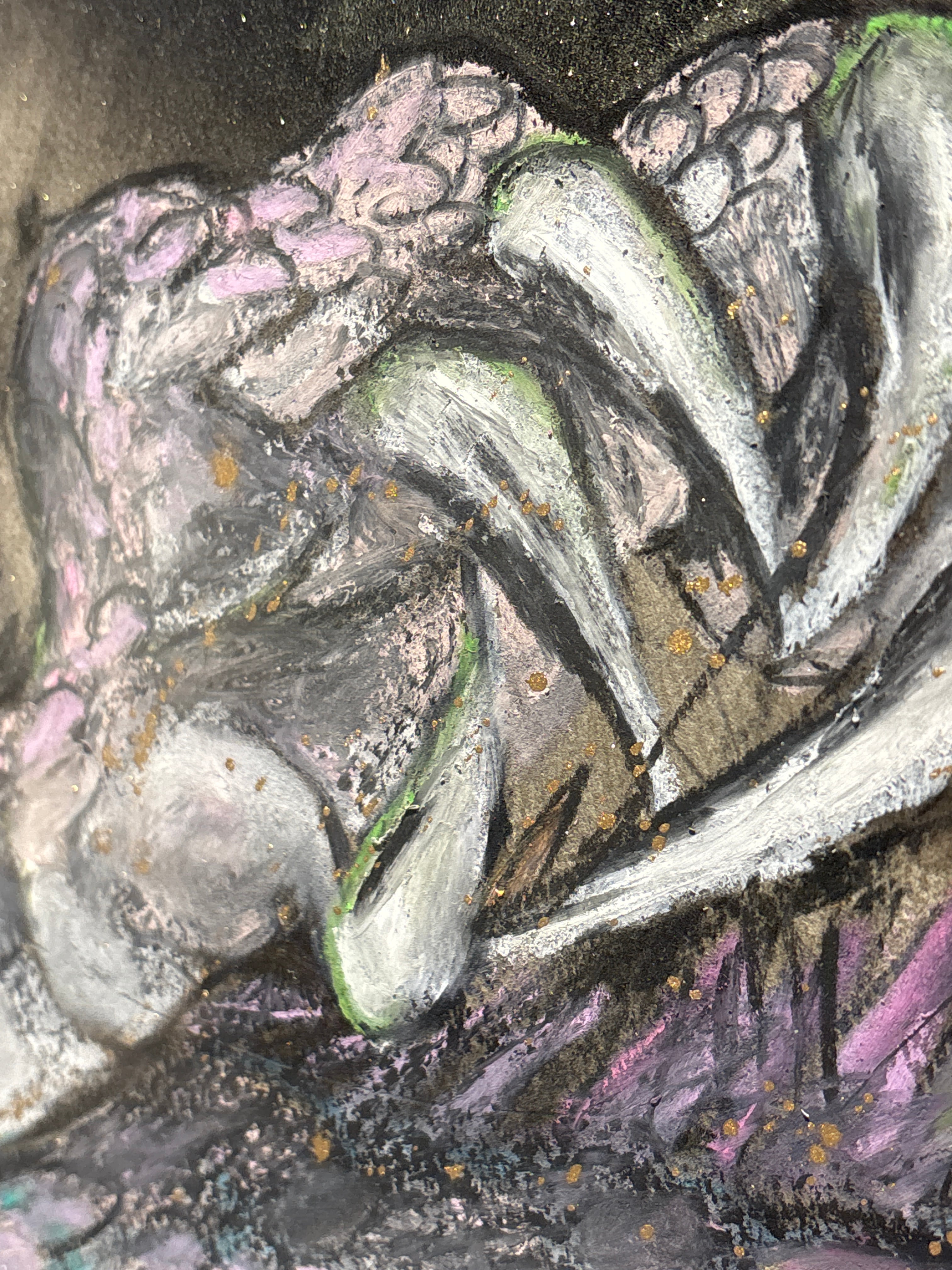 絵画『紫龍』原画 | YURI YOSHINAGA ART SHOP エドマッチョ