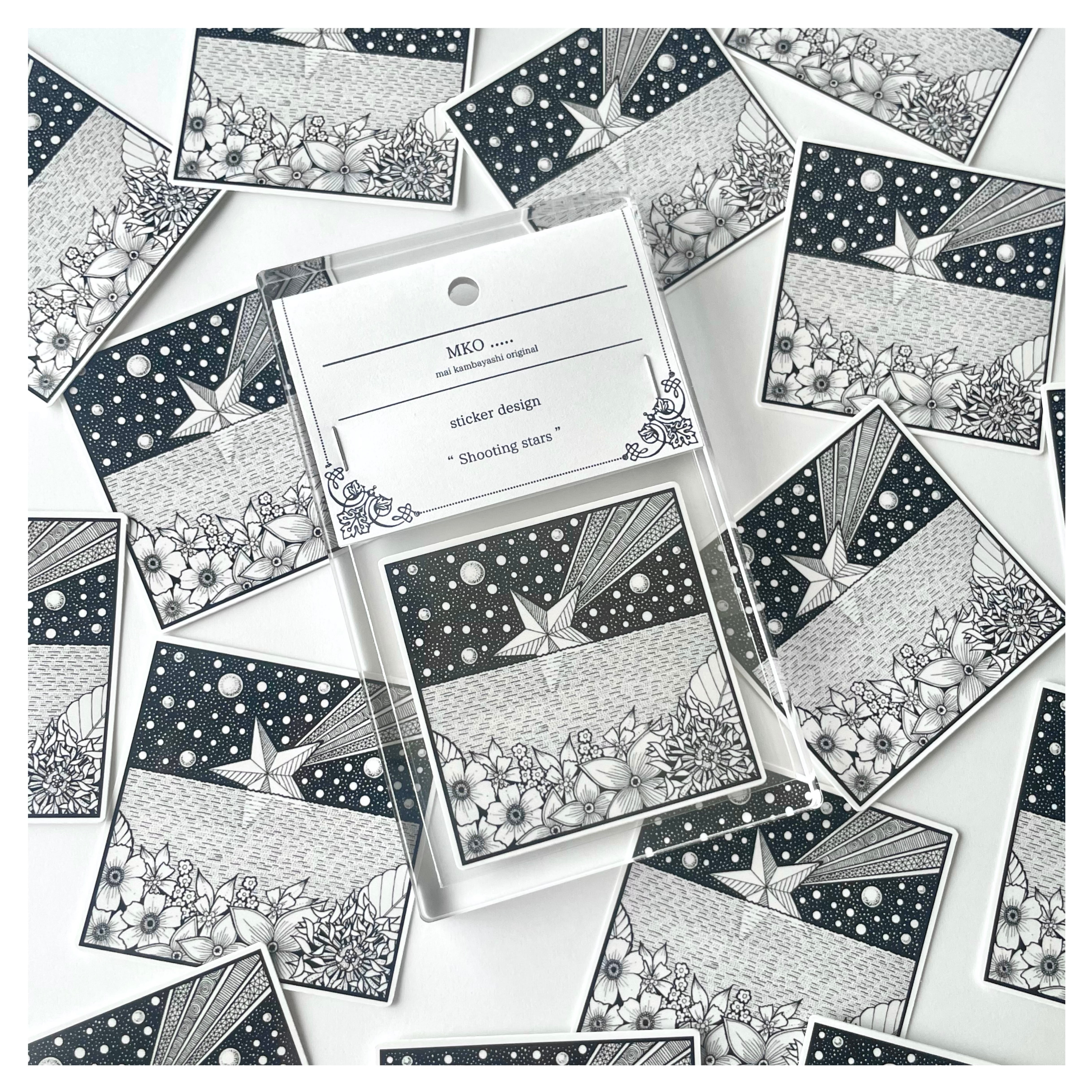 ステッカー 「Shooting stars」 | MKO..