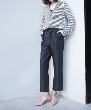 センタークロスストラップミュール【e-70239】