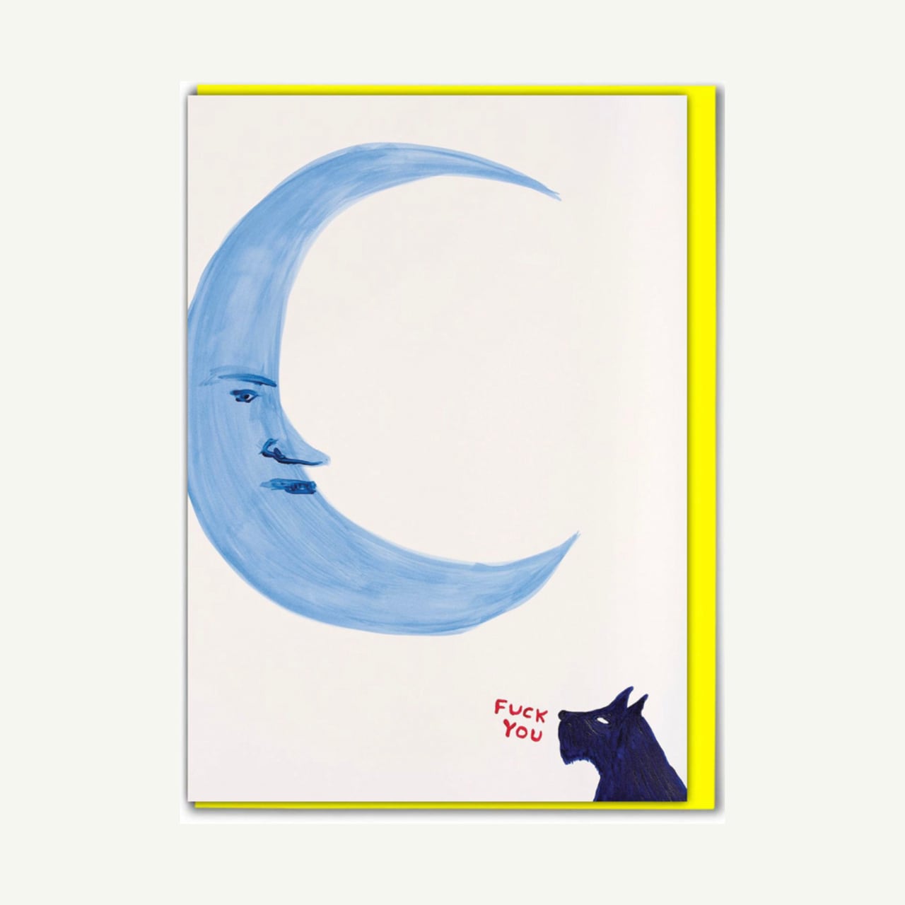 額装済ポスター: DAVID SHRIGLEY: THE MOON | ON SUNDAYS