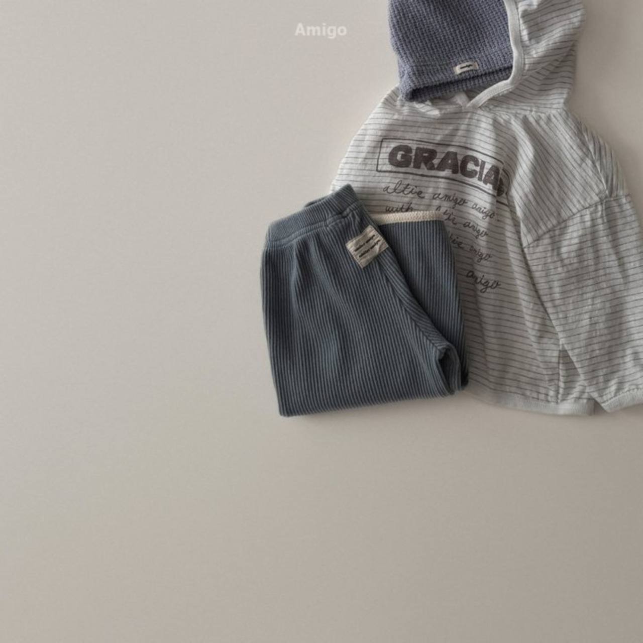 Amigo 26/SS もちもちワッフルパンツ