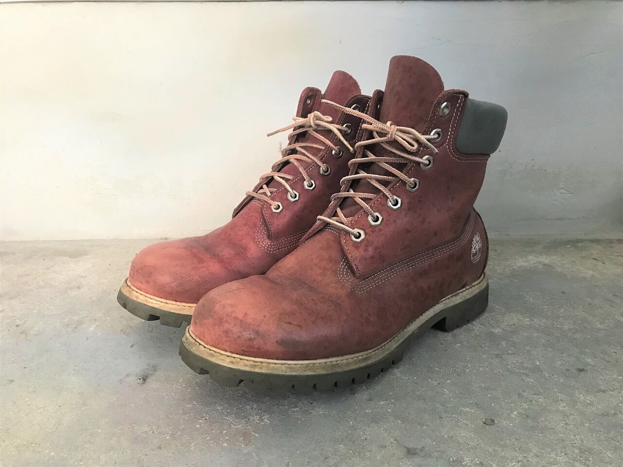 Timberland six-inch leather boots MADE IN USA