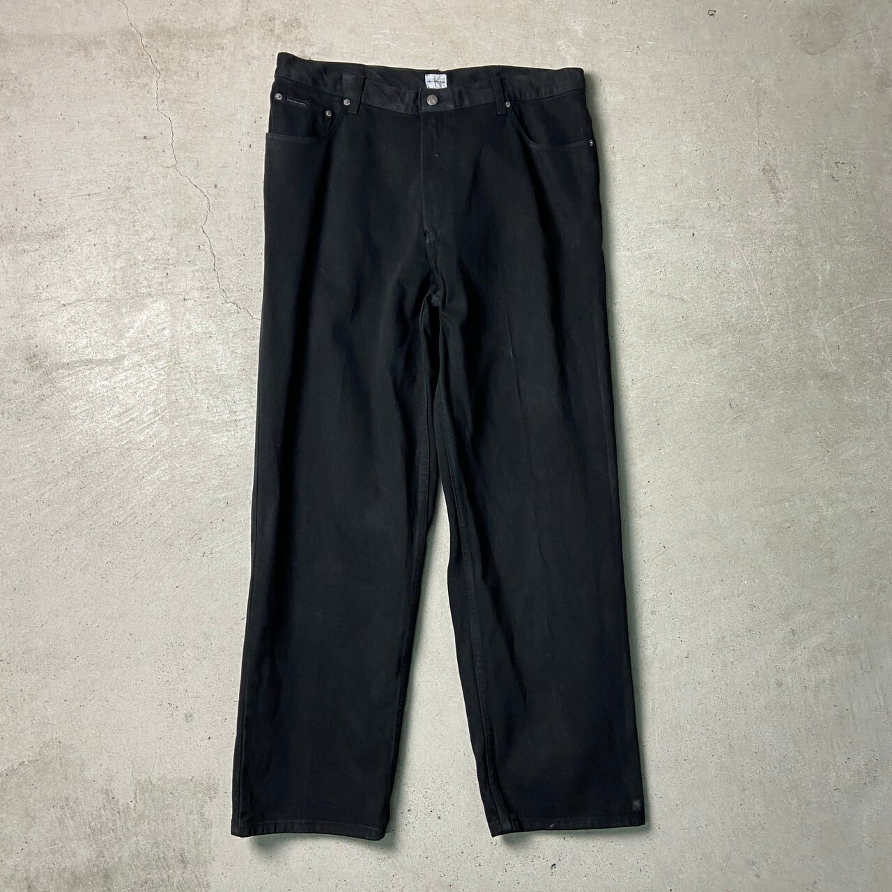 90年代 Calvin Klein Jeans カルバンクラインジーンズ ブラックデニム 