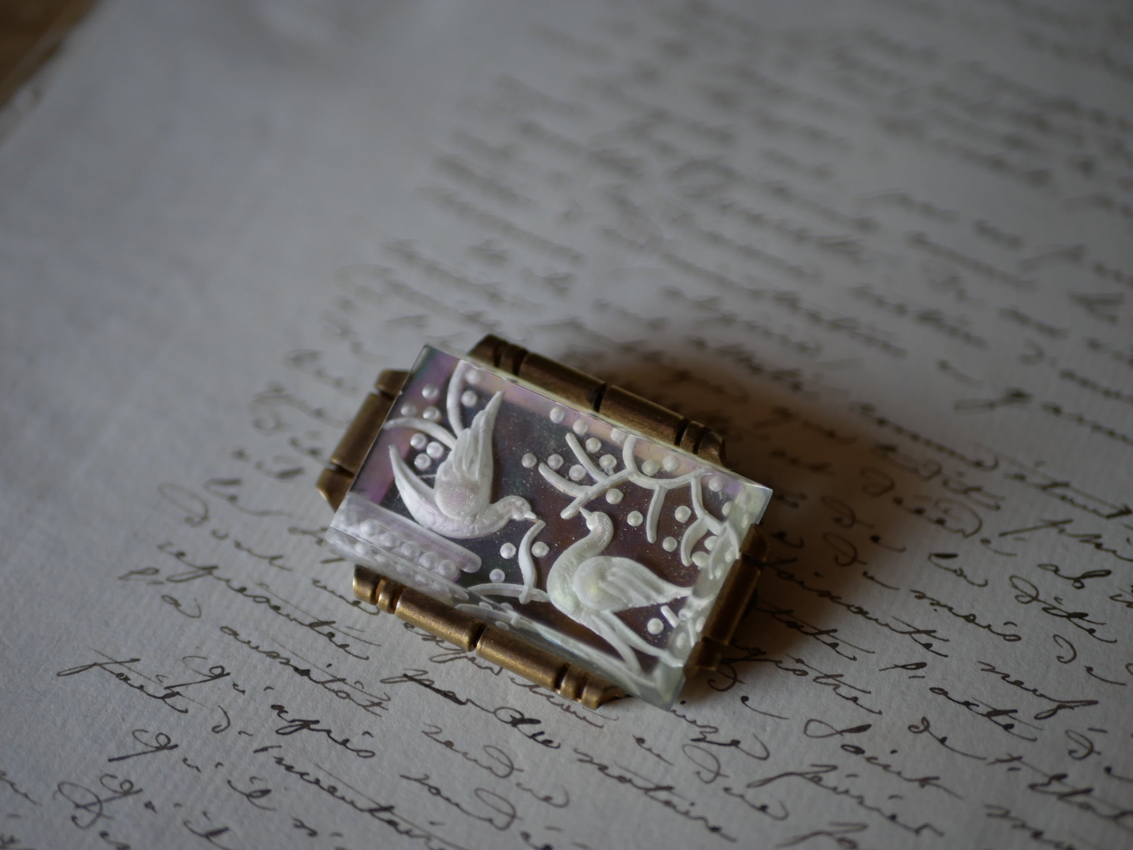 フランス ビンテージ PORCELAINE DE PARIS ブルーバード 【公式通販】