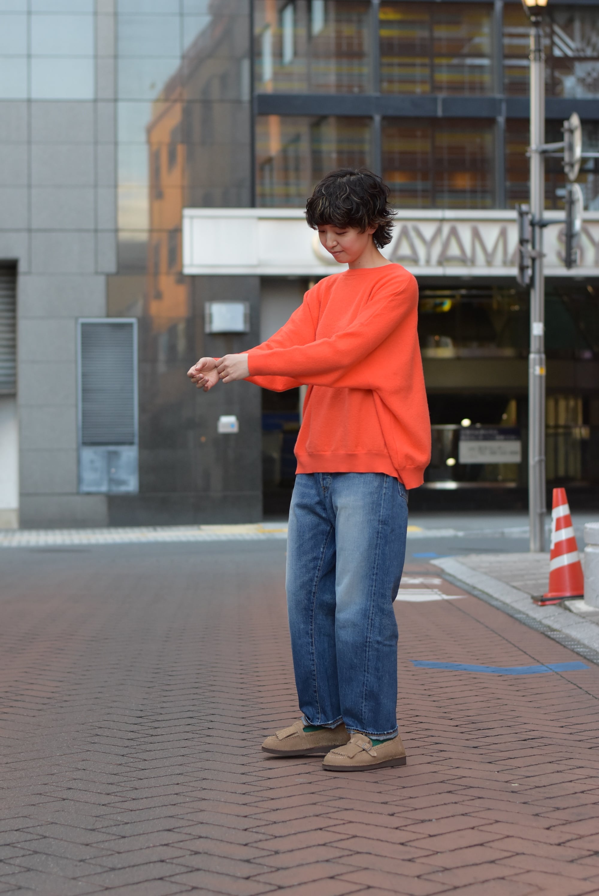 オーディナリーフィッツ ルーズデニム 【32】 【117C LOOSE