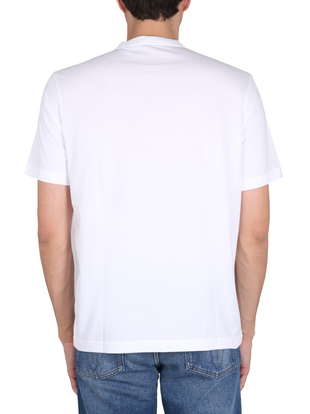 PS BY PAUL SMITH COTTON JERSEY T-SHIRT WITH PRINT M2R/220X/KP3617_01 ...