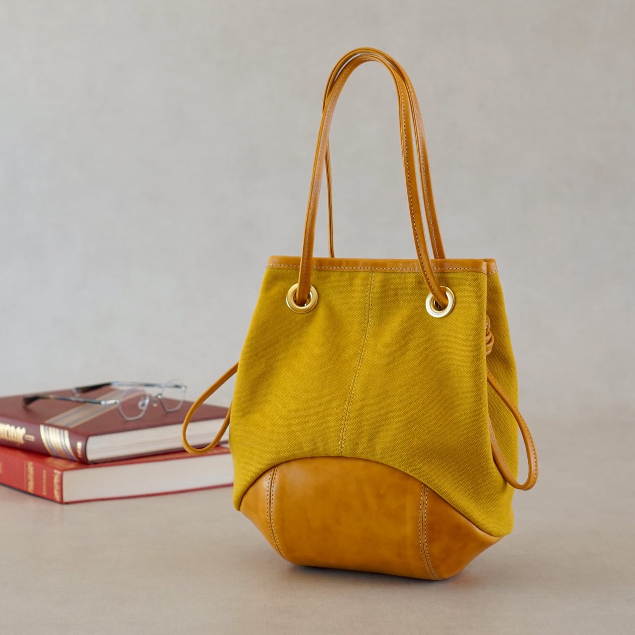 パピーplus / マスタードイエロー【受注制作】 | Hanp Bag Trocco